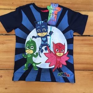 PJ Masks New Short Sleeve T-Shirt Blue 4t